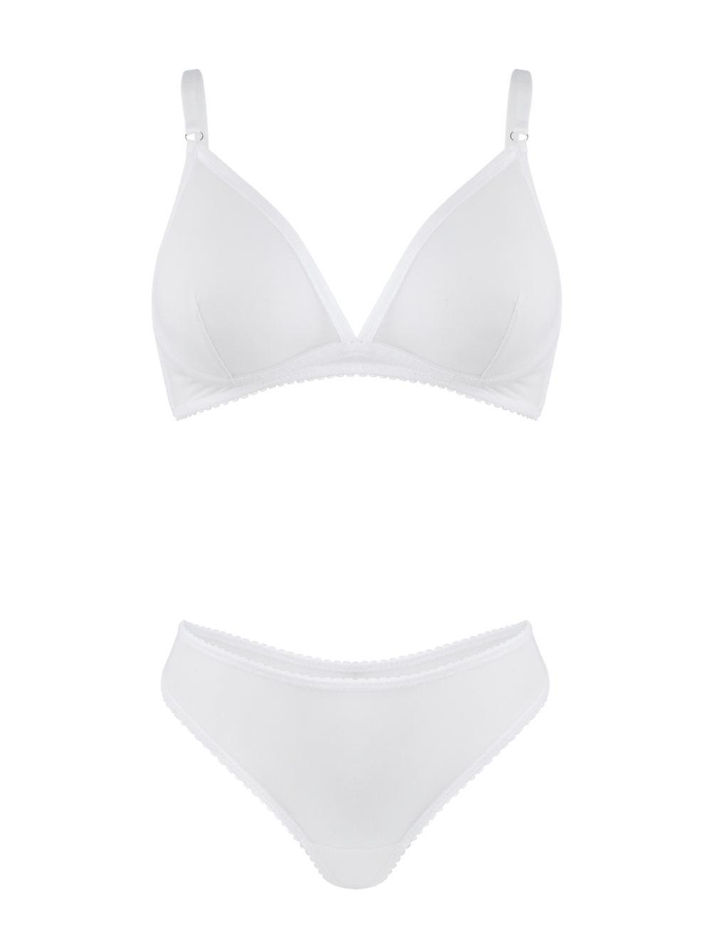 Airy White Panties FOX LINGERIE