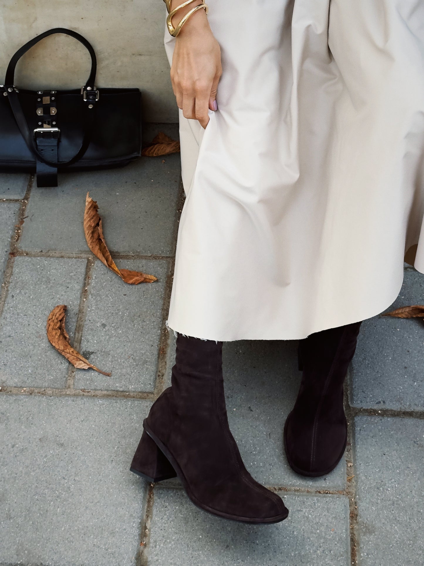 Anatomically shaped Valerie ankle boots LOOKIE ATELIER
