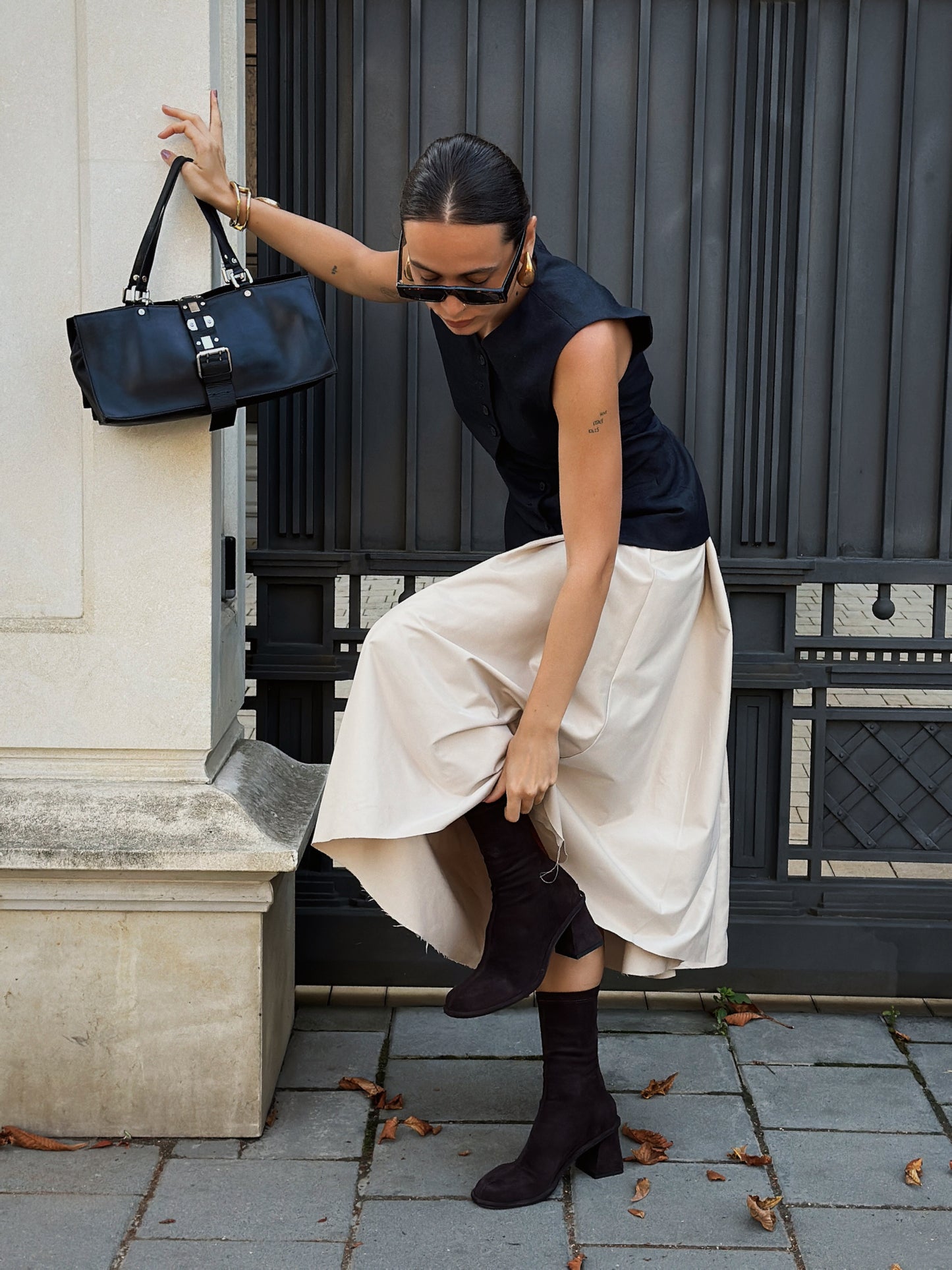 Anatomically shaped Valerie ankle boots LOOKIE ATELIER