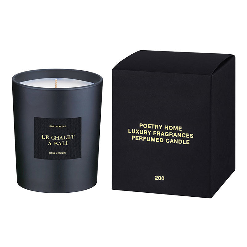 PERFUMED CANDLE LE CHALET À BALI 200 G POETRY HOME