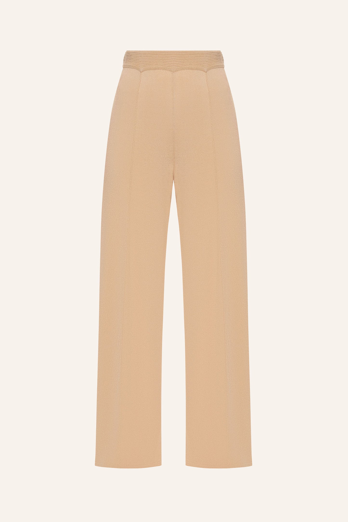 KNITTED PANTS KATERINA KVIT