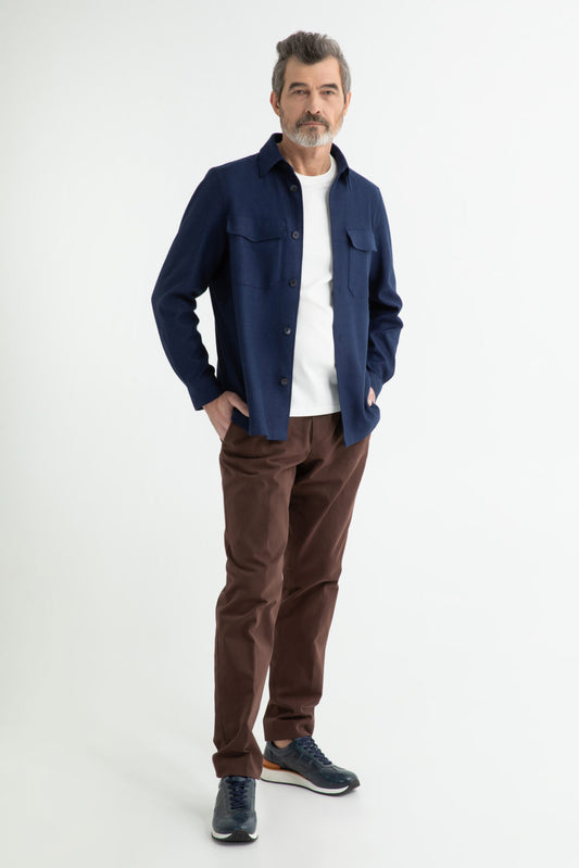 Blue Overshirt INDPOSHIV
