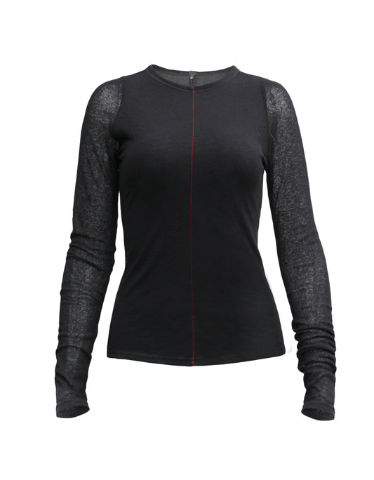 Base with transparent sleeves with red thread G2A