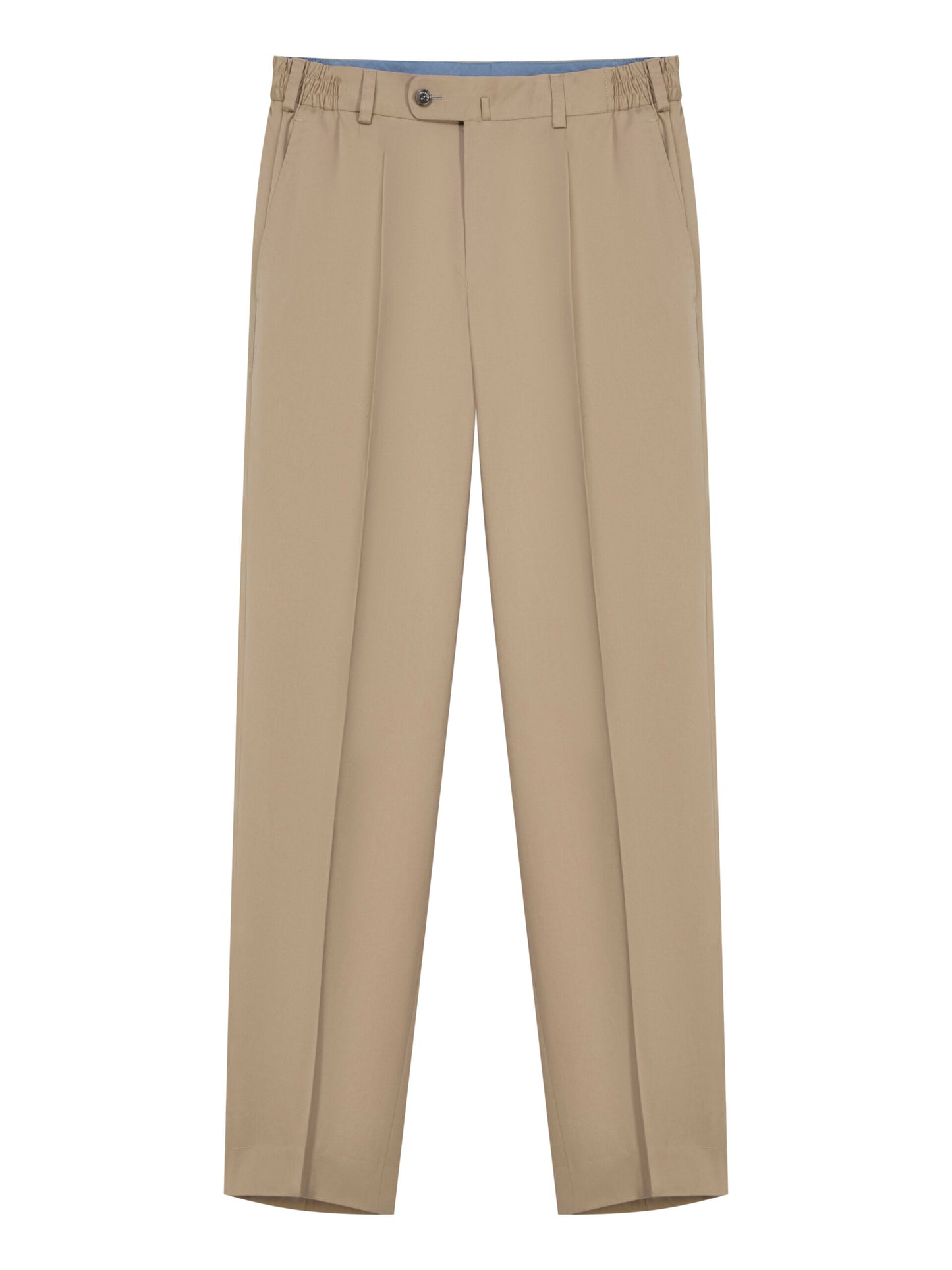 Beige Cotton Trousers INDPOSHIV