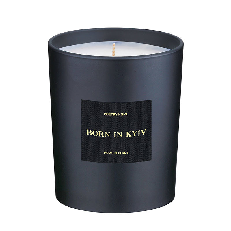 PERFUMED CANDLE BORN IN KYIV 200 G POETRY HOME