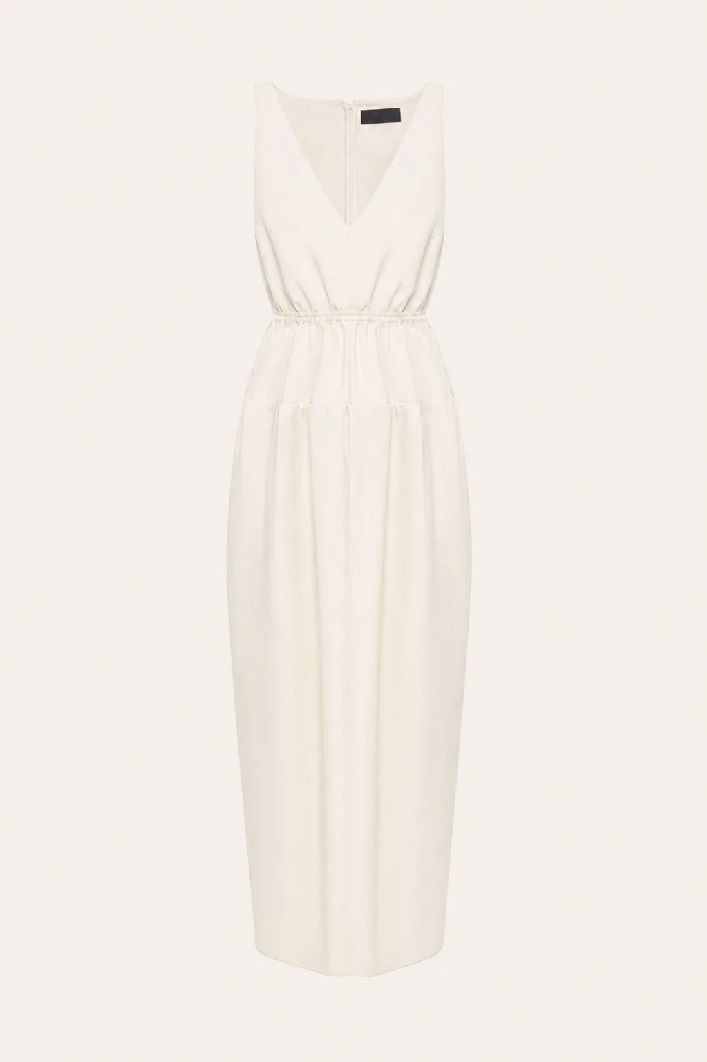 MILK COTTON DRESS KATERINA KVIT