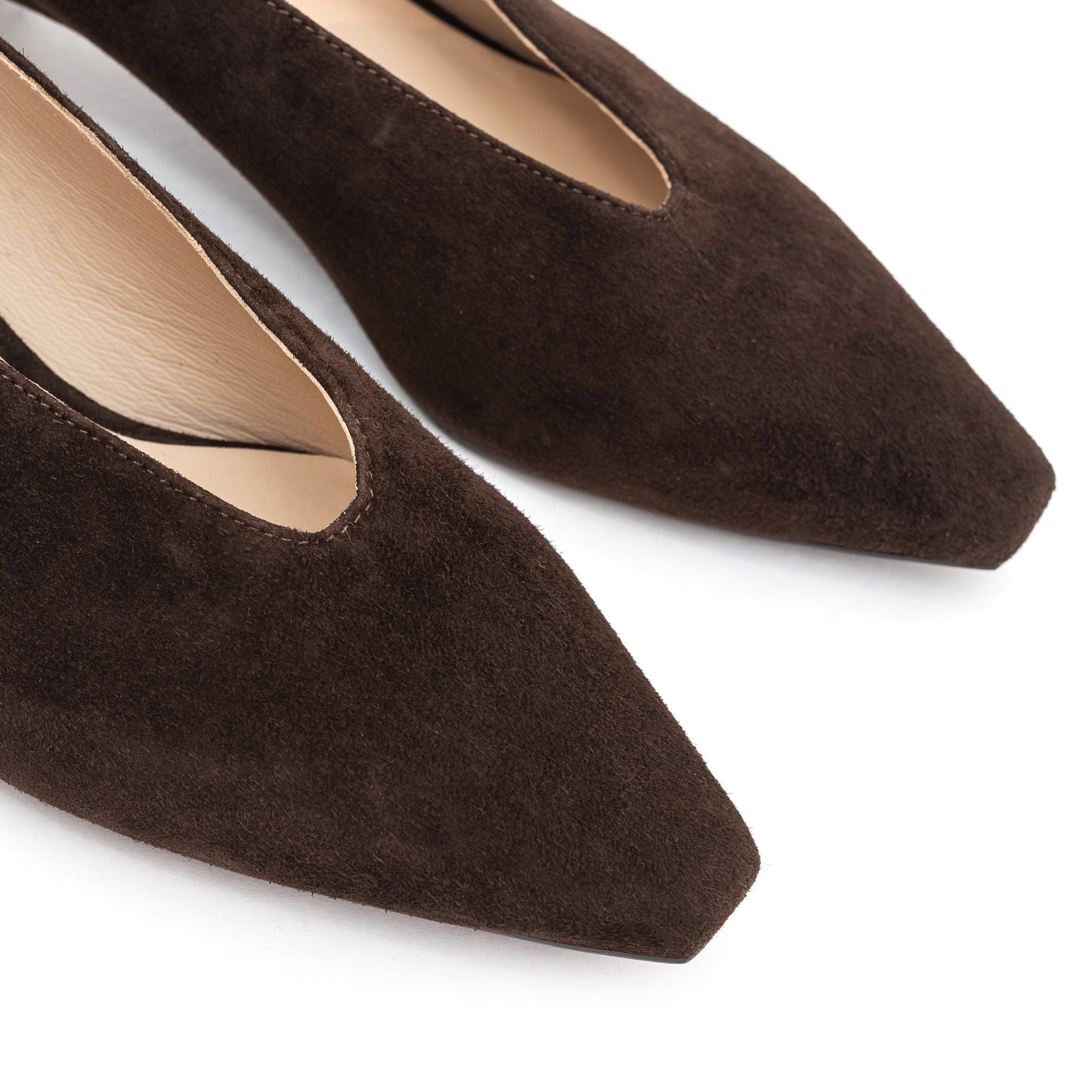 Comfortable Erica brown pumps for every day LOOKIE ATELIER