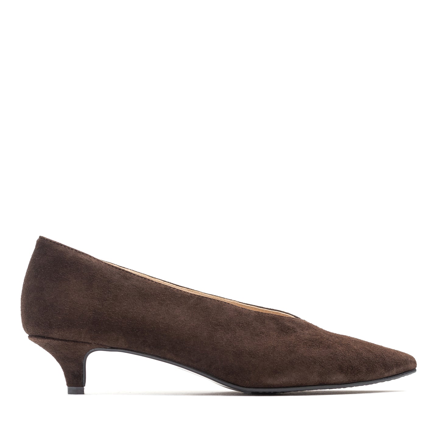 Comfortable Erica brown pumps for every day LOOKIE ATELIER