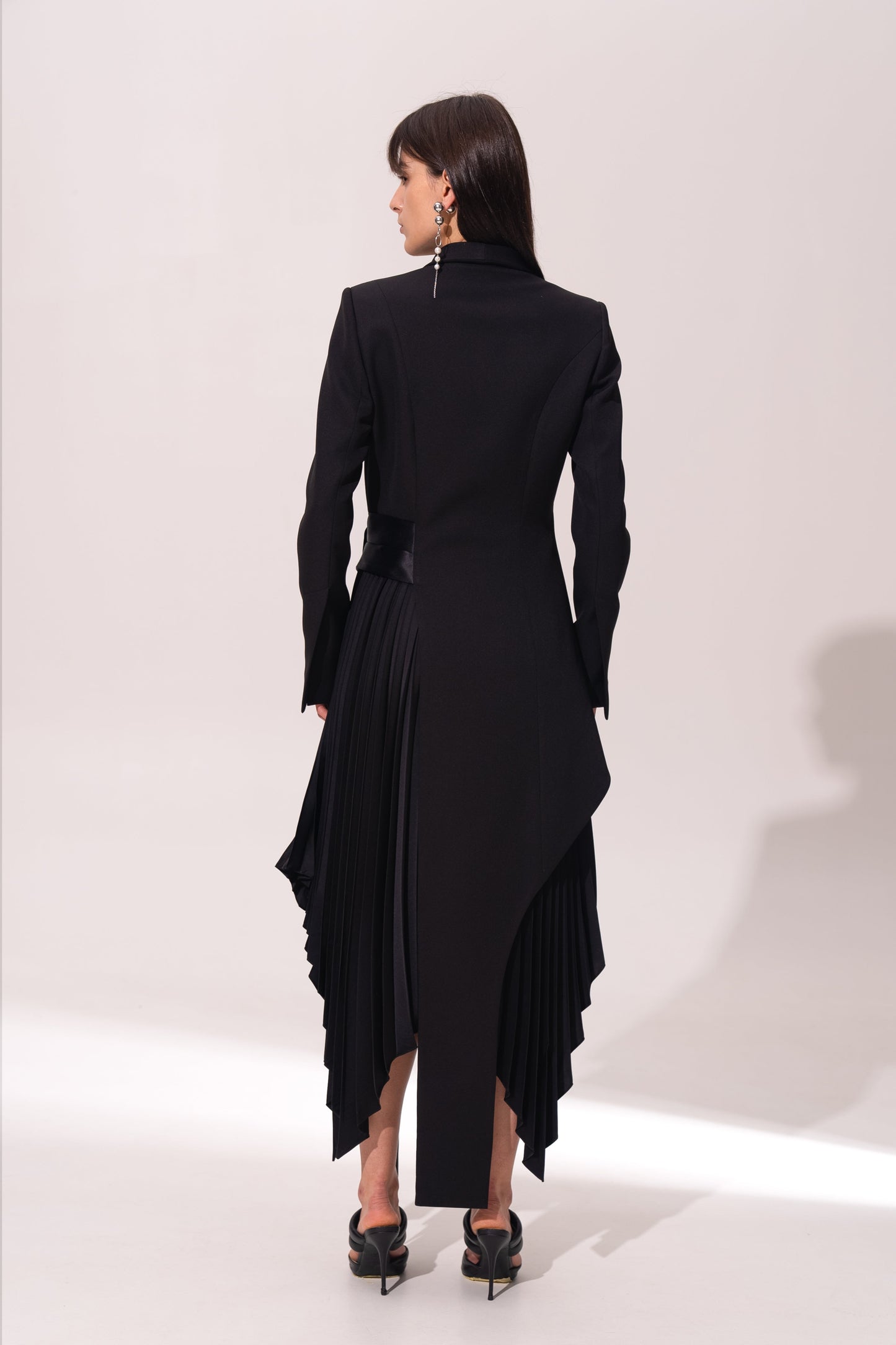 Jacket dress with pleats VALERY KOVALSKA