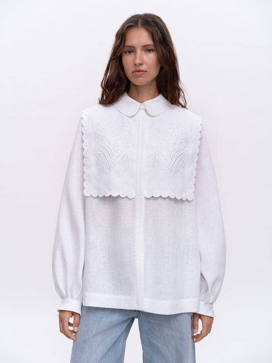 Embroidered shirt The Flow ETNODIM