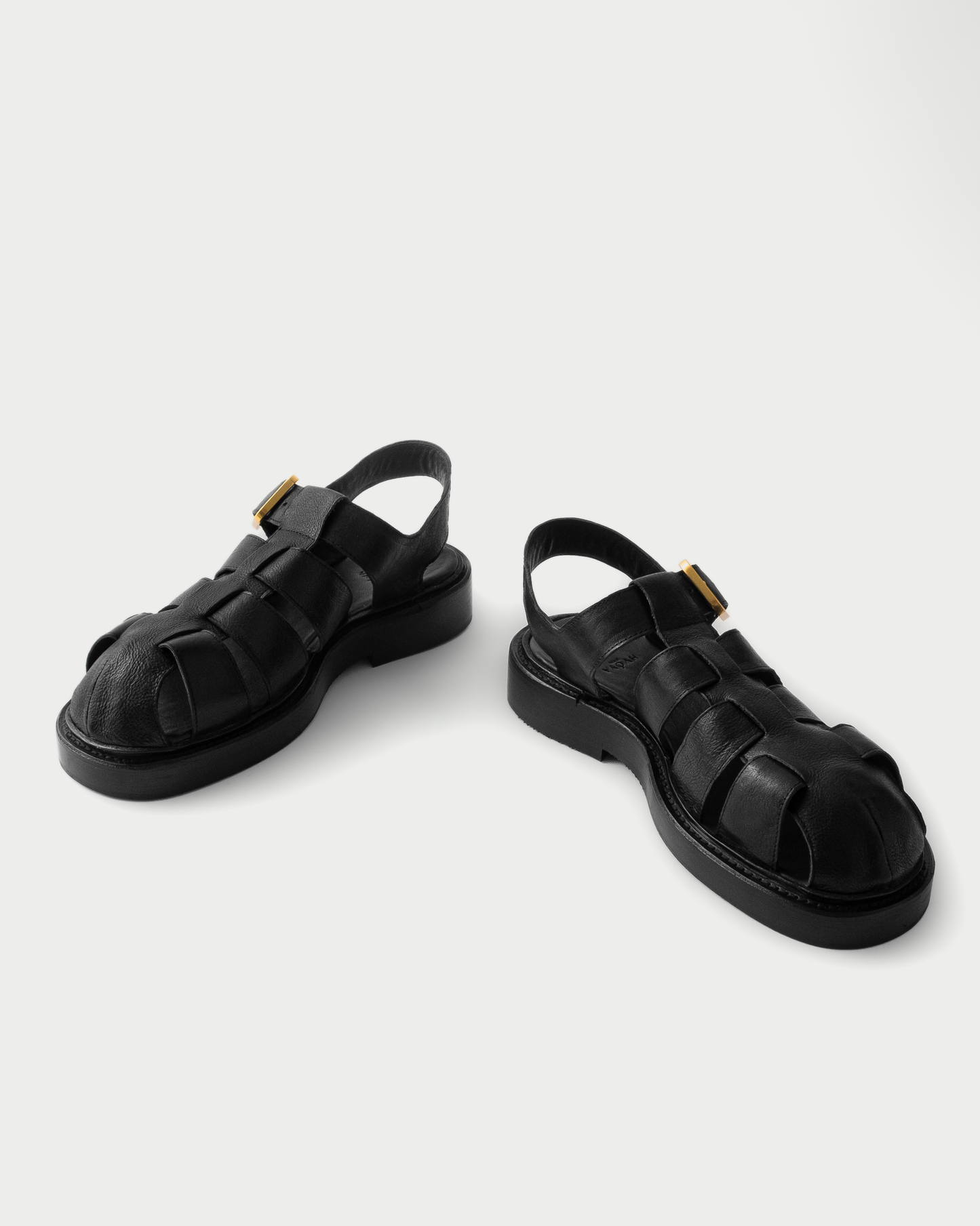 Grandpa Sandals Black HVOYA