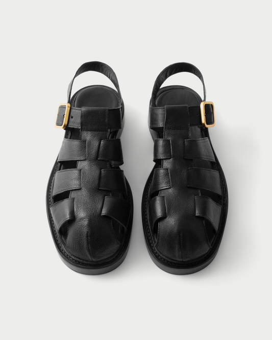 Grandpa Sandals Black HVOYA