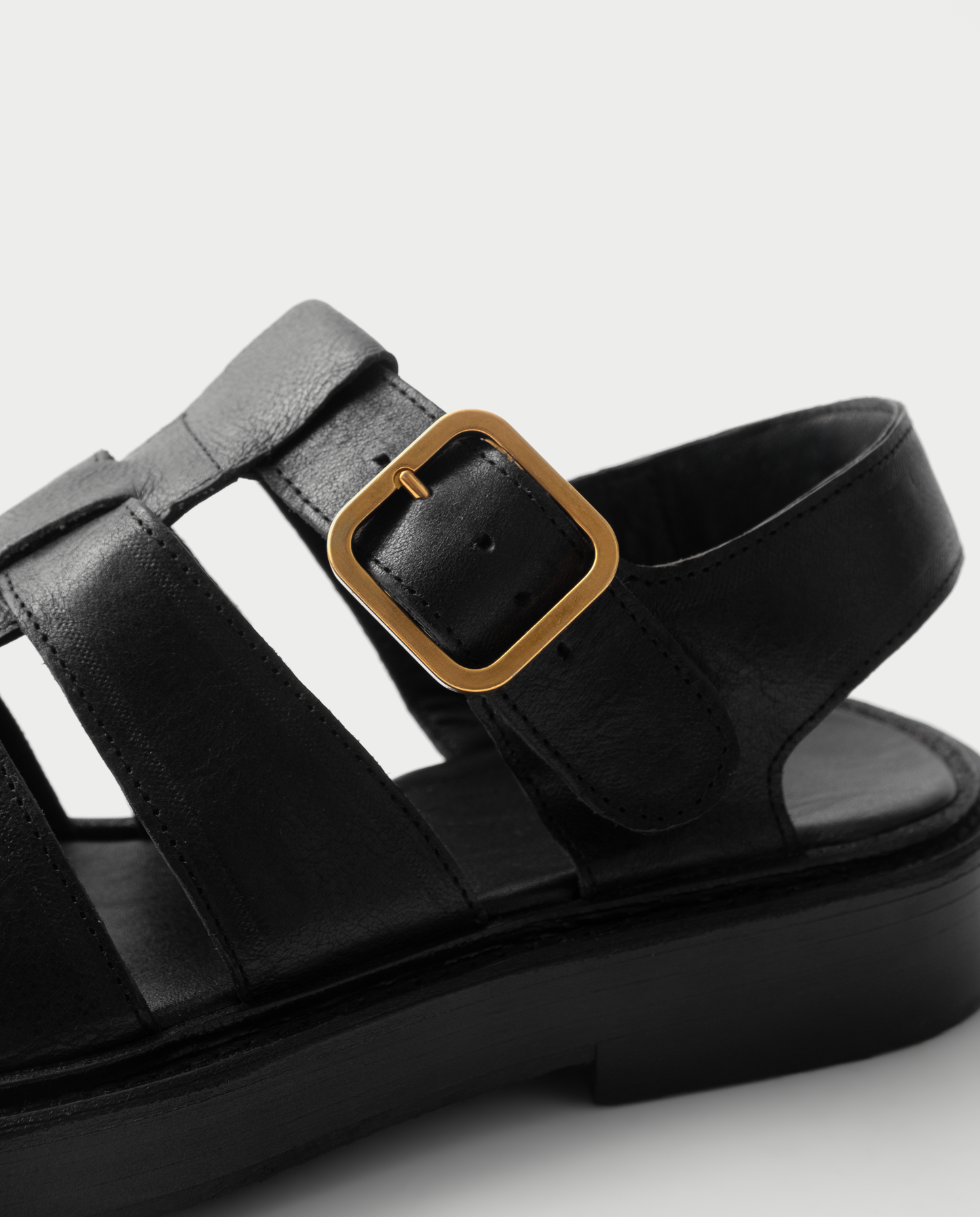Grandpa Sandals Black HVOYA