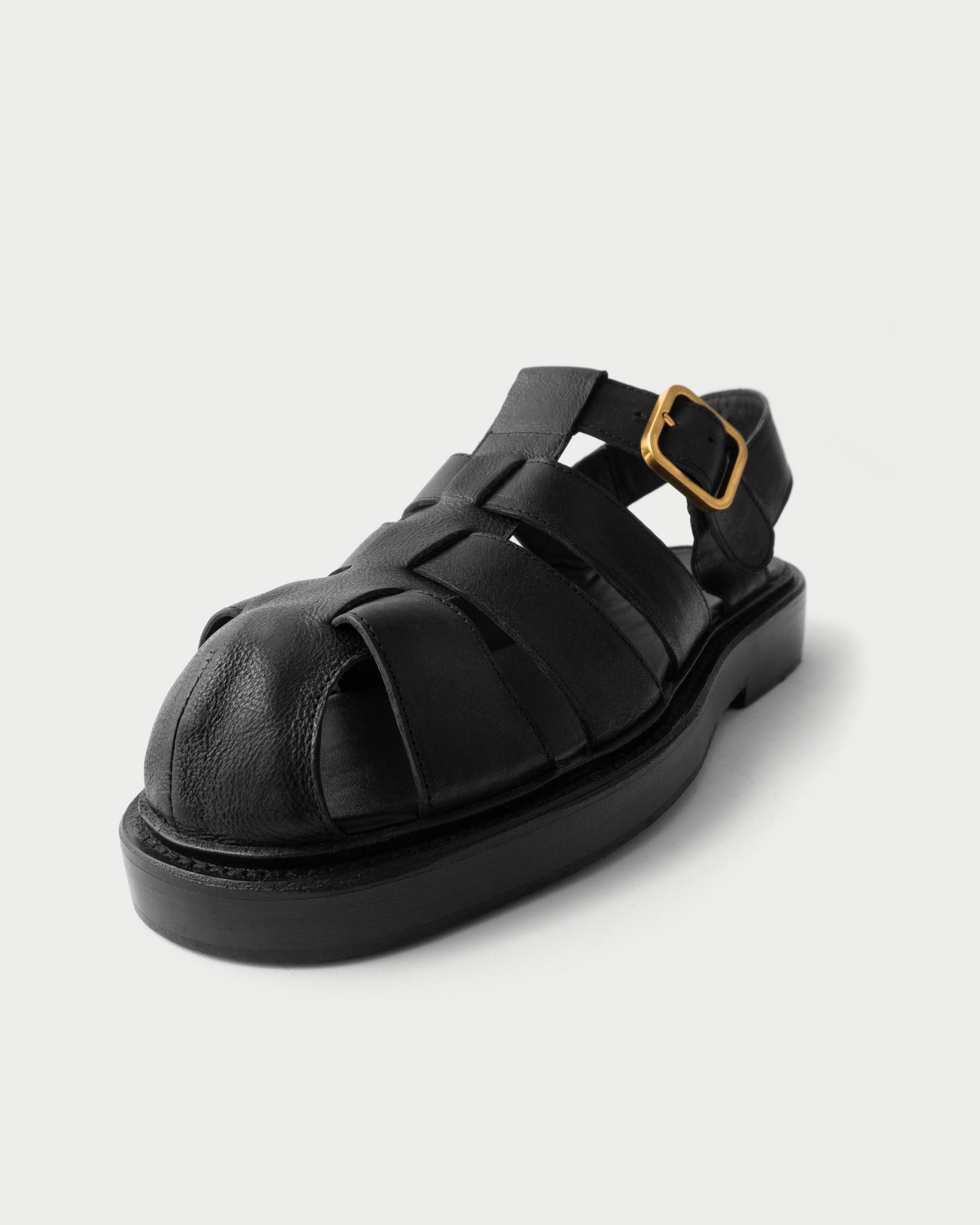 Grandpa Sandals Black HVOYA