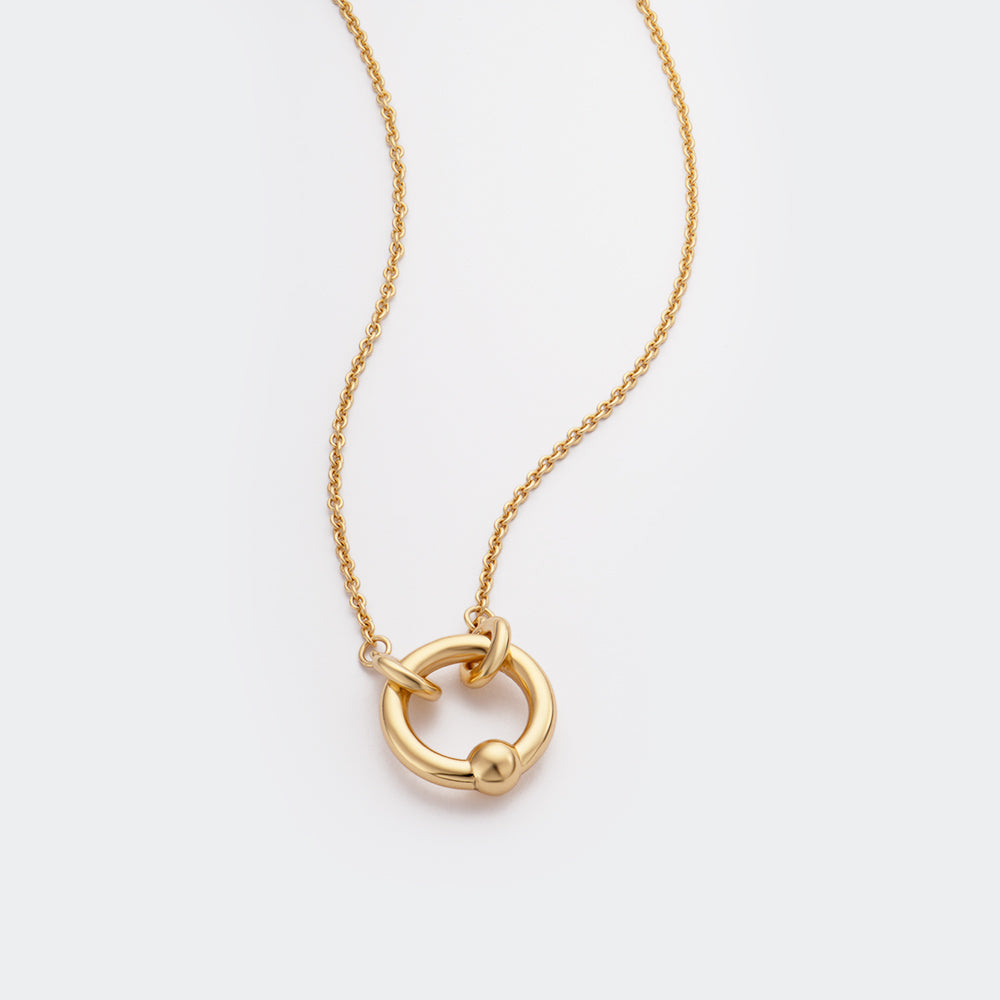 Flow Necklace Gold POCHÉ