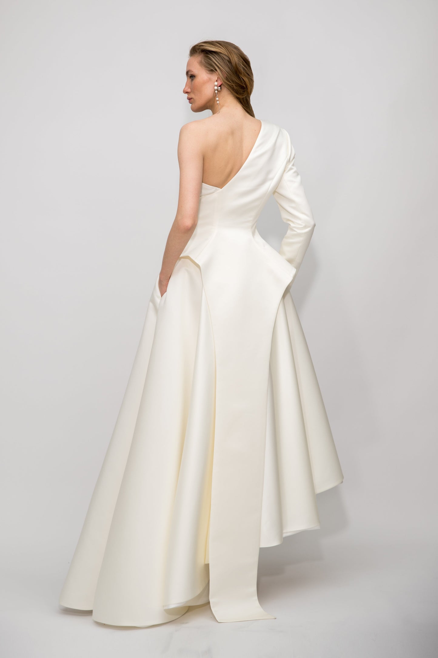 Full Moon gown with a half jacket VALERY KOVALSKA