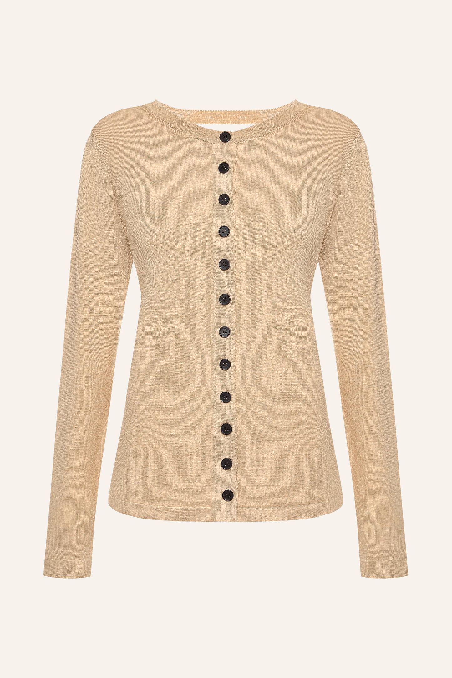 CARDIGAN OPEN BACK KATERINA KVIT