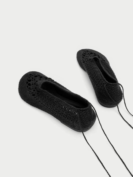 Merezhyvni Ballerinas Black HVOYA