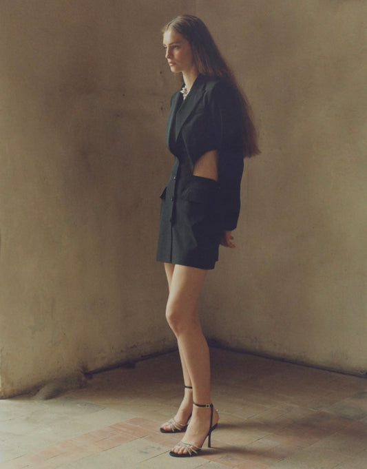 Jacket-dress with cuts NOVITSKA