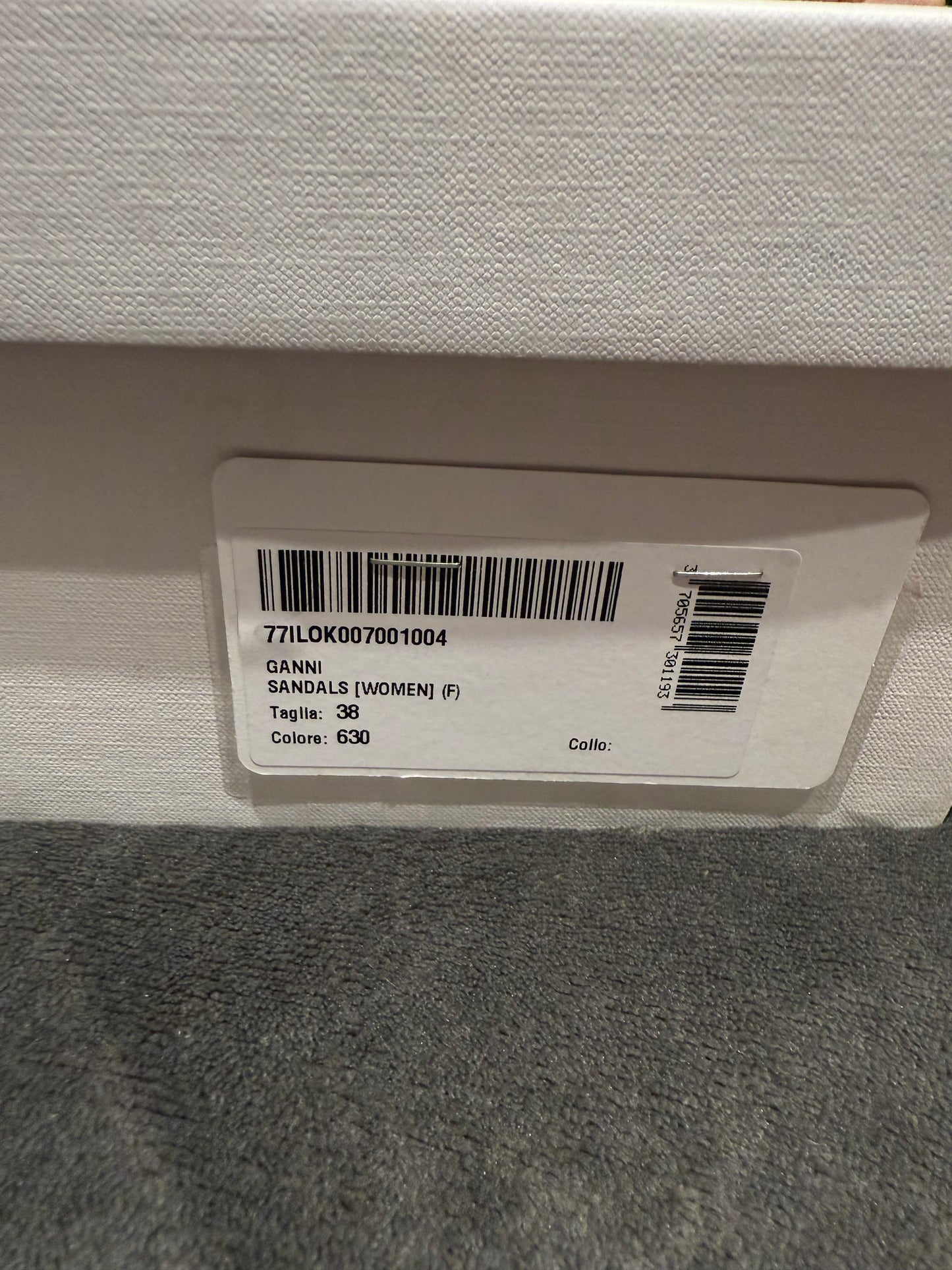 Denim Platform Sandals GANNI (Pre-Owned)