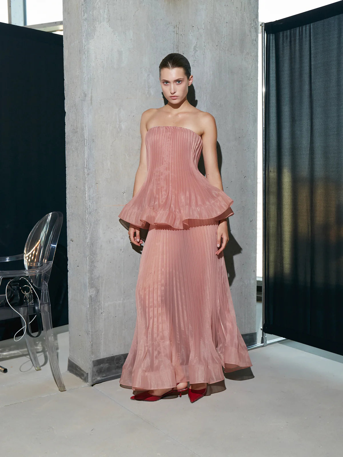 MILA PLEATED SET J’AMEMME