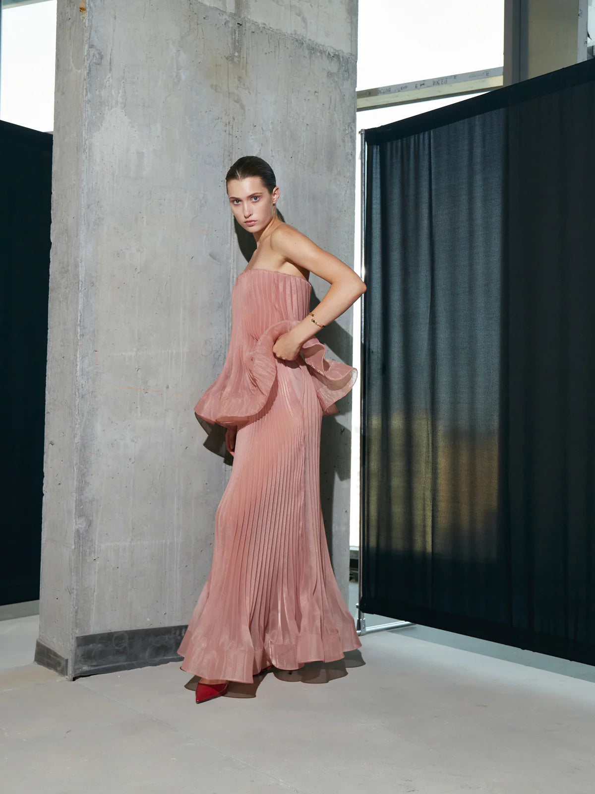MILA PLEATED SET J’AMEMME