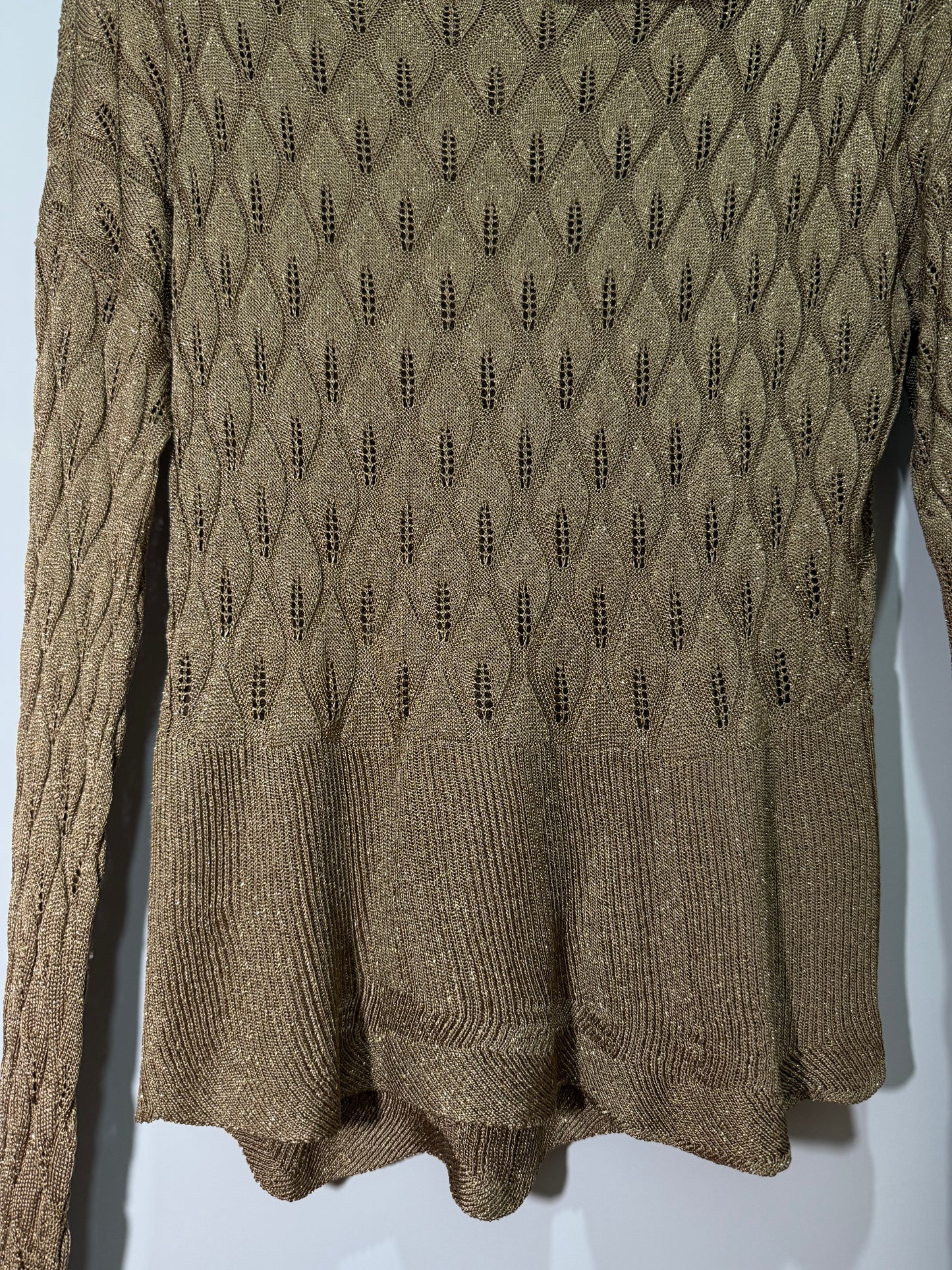 Red Label Gold Knit Sweater VIVIENNE WESTWOOD (Pre-Owned)