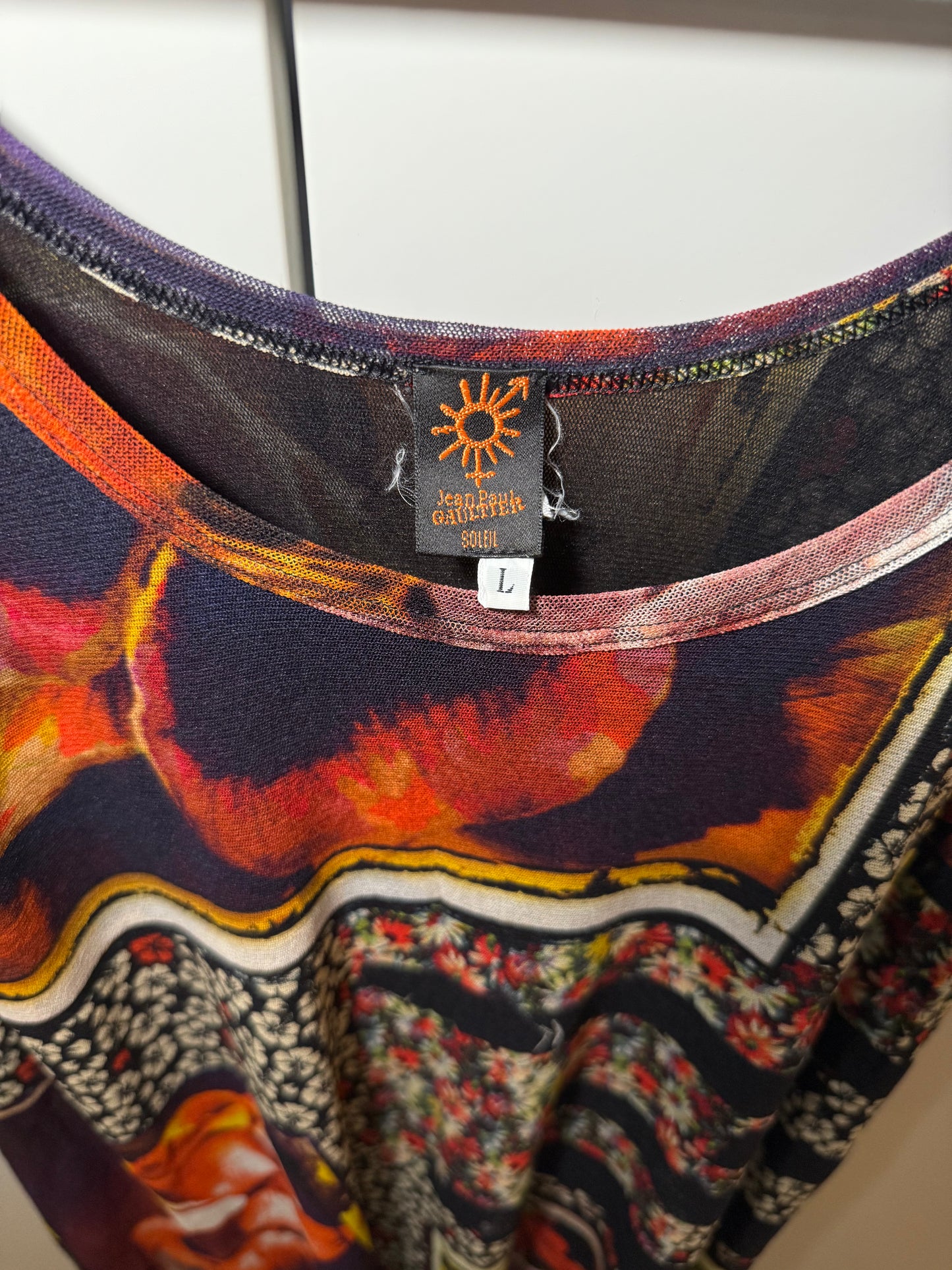 Printed Tunic Dress Multicolor JEAN PAUL GAULTIER (Pre-Owned)