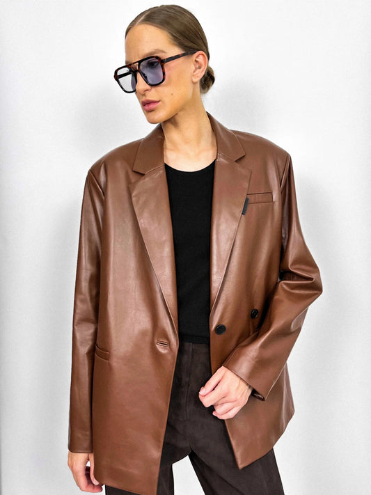 LEATHER JACKET KATERINA KVIT