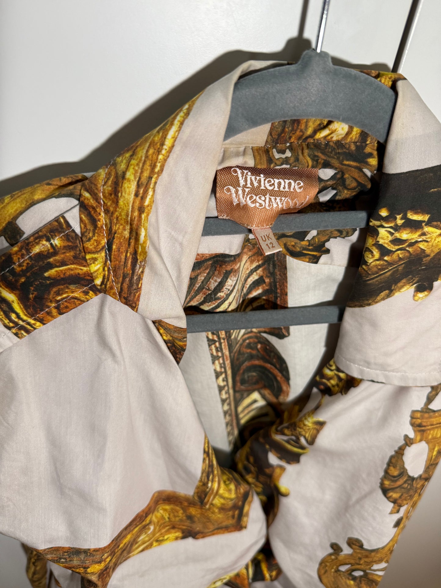 Printed Vest Top Draped VIVIENNE WESTWOOD GOLD LABEL (Pre-Owned)