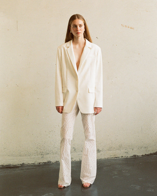 Summer flared trousers NOVITSKA