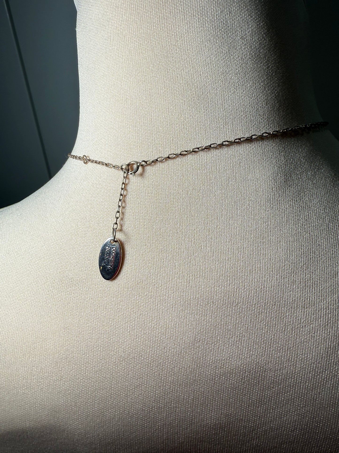 Orb Pendant Necklace Silver Tone VIVIENNE WESTWOOD (Pre-Owned)