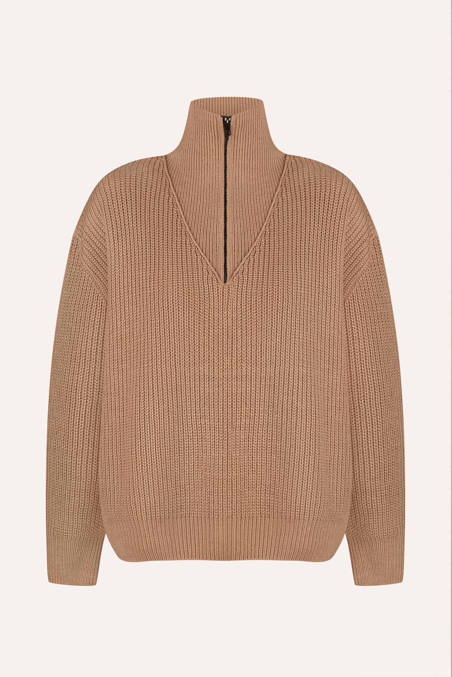 SWEATER WITH ZIPPER T.MOSCA
