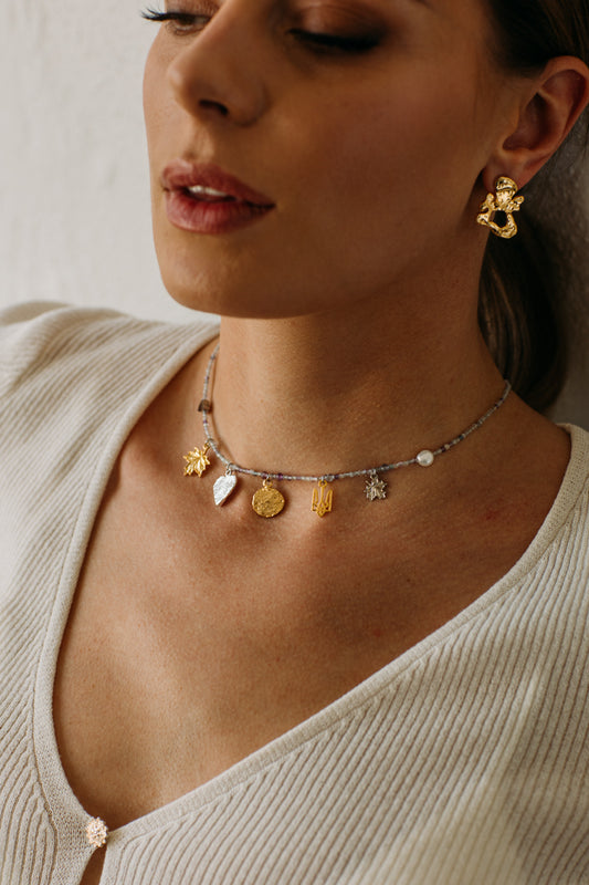 Necklace Lily SAMOKISH