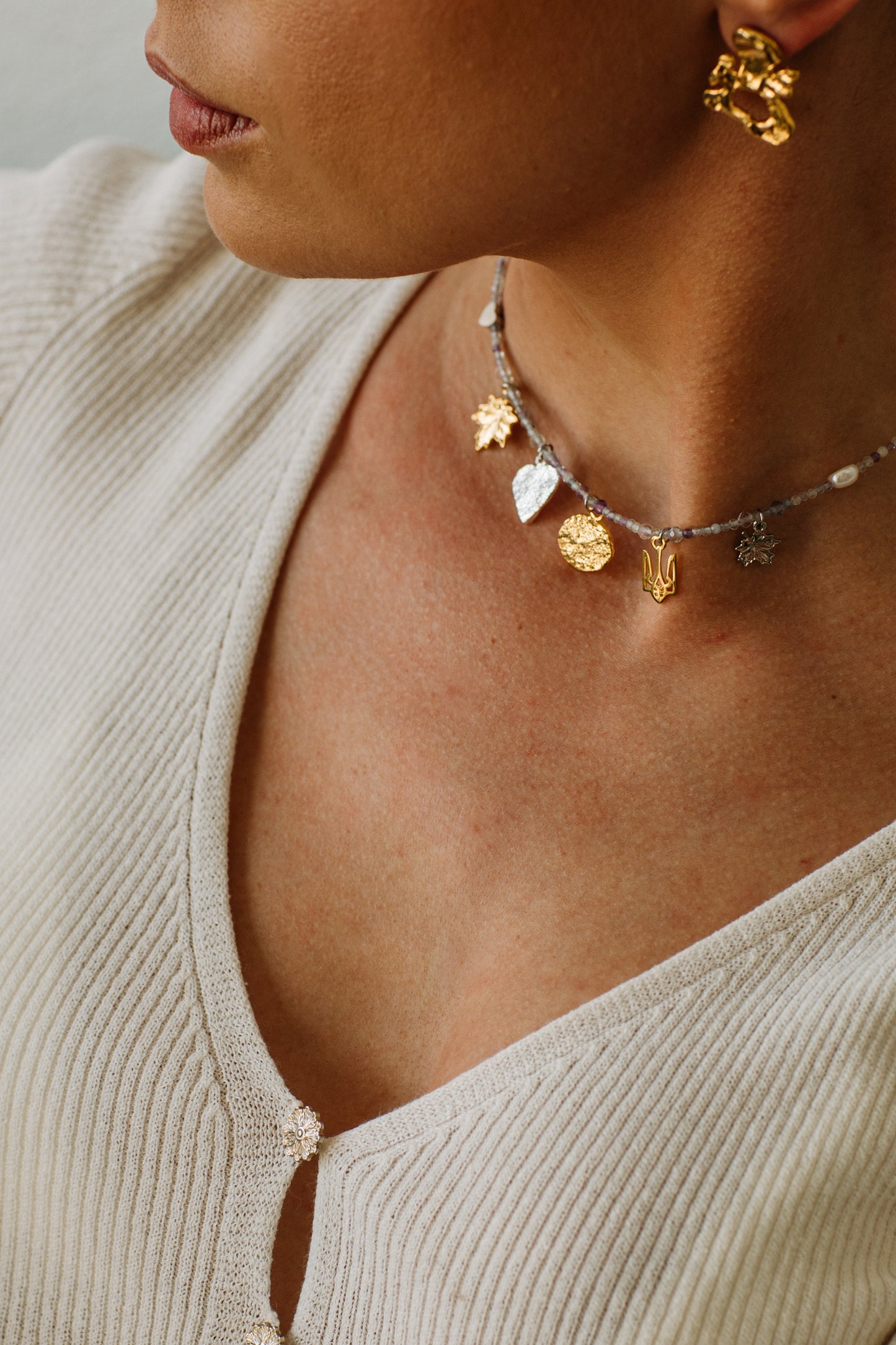 Necklace Lily SAMOKISH