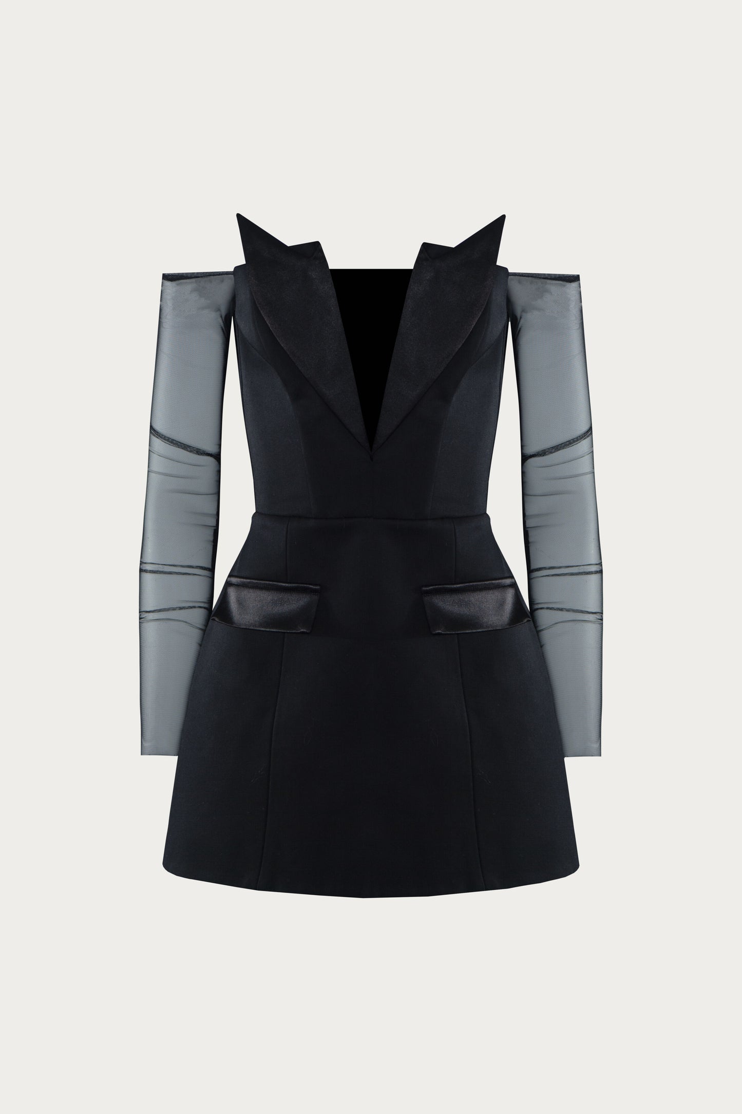 Tuxedo dress VESTIAIRE D'UN OISEAU LIBRE