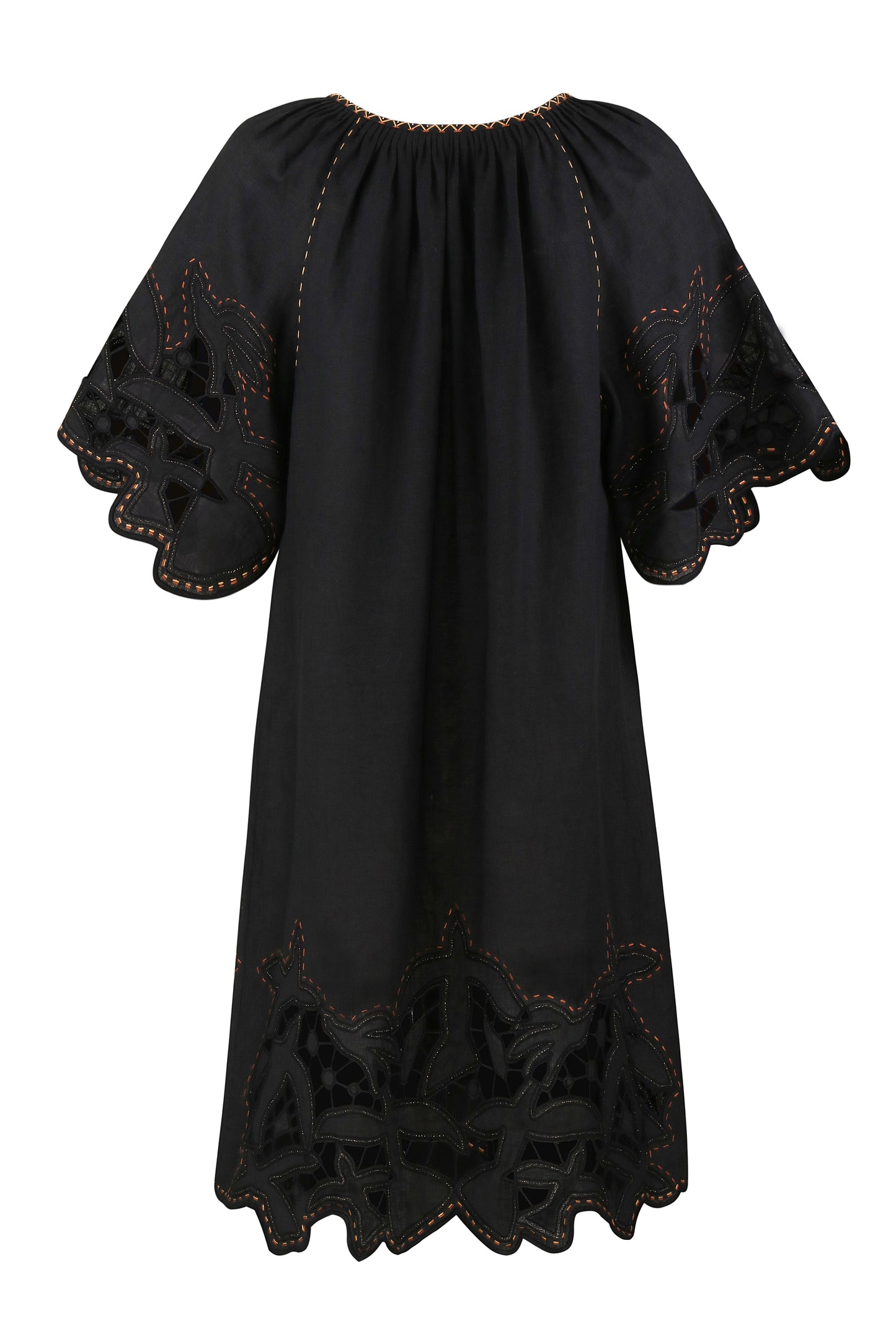 Flying Home short Dress in Black My Sleeping Gypsy