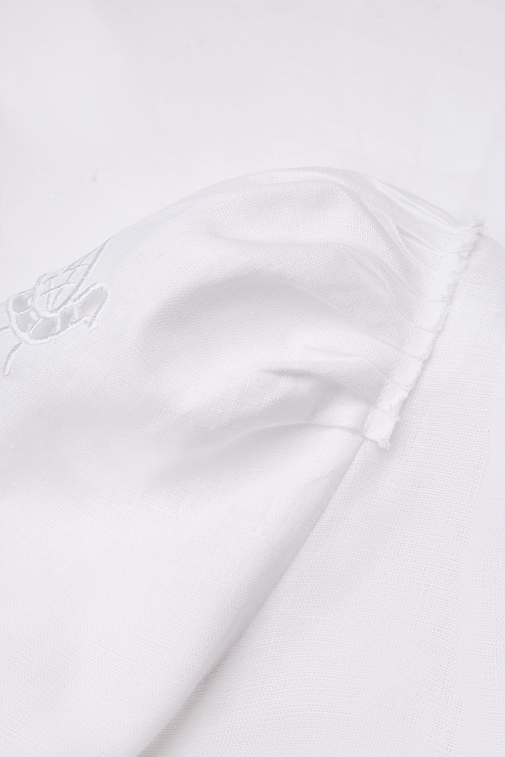 "Tree of love" white midi dress FOBERINI