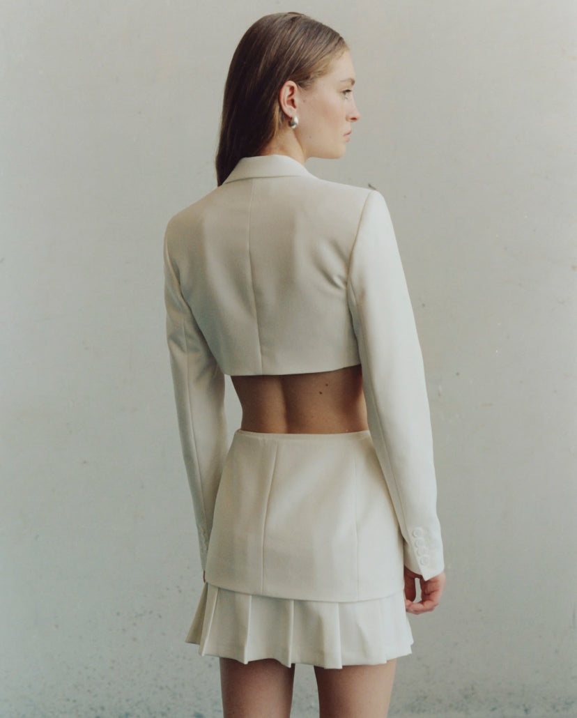 Pleated mini skirt NOVITSKA