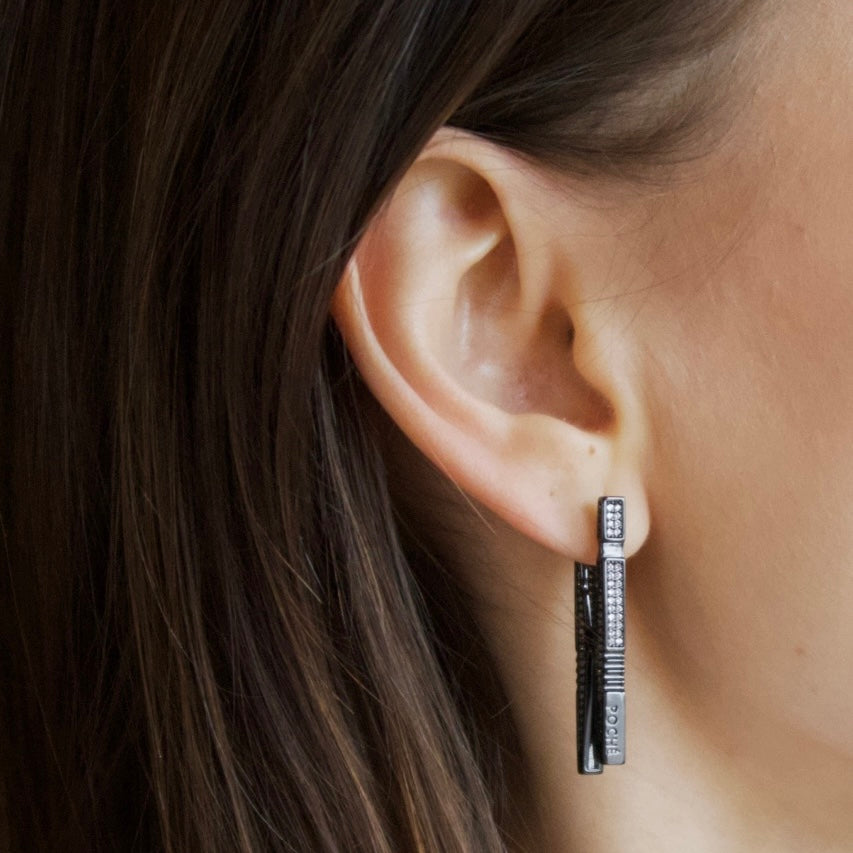 Clothespin Mono Crystal Black POCHÉ