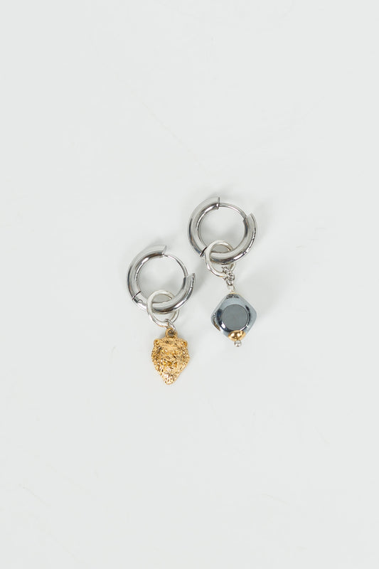 MIA earrings asymmetrical SAMOKISH