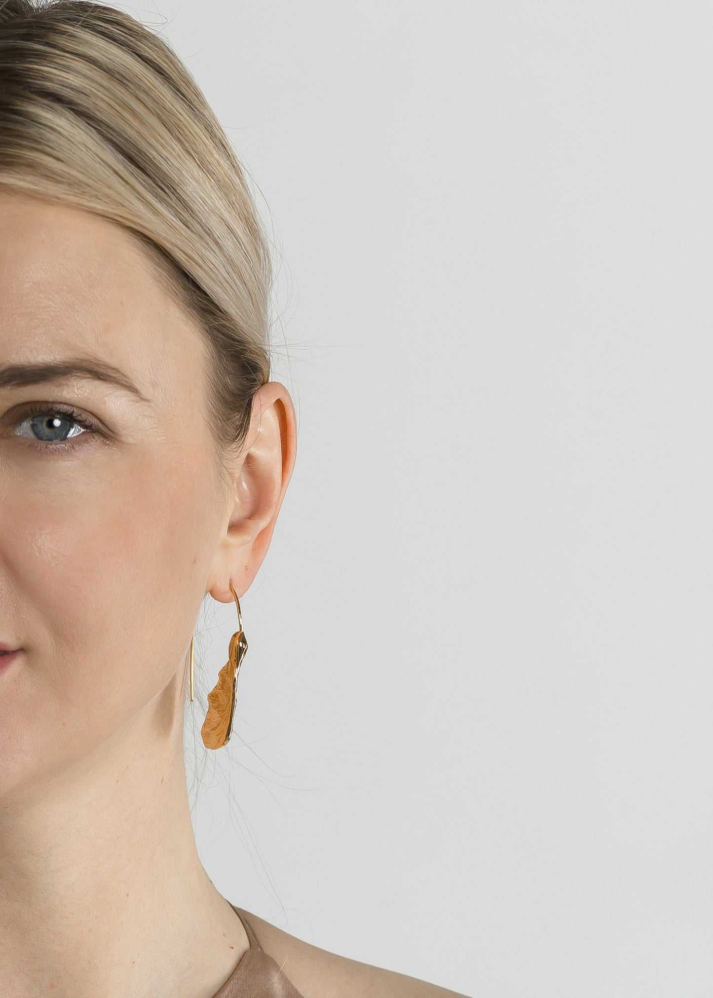 ANITA GOLD earrings in gilding SAMOKISH