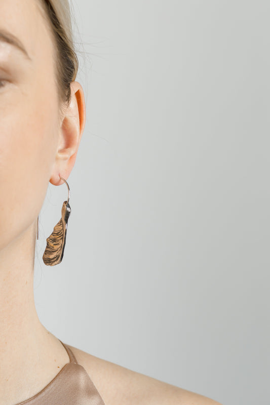 ANITA SILVER earrings in silver SAMOKISH