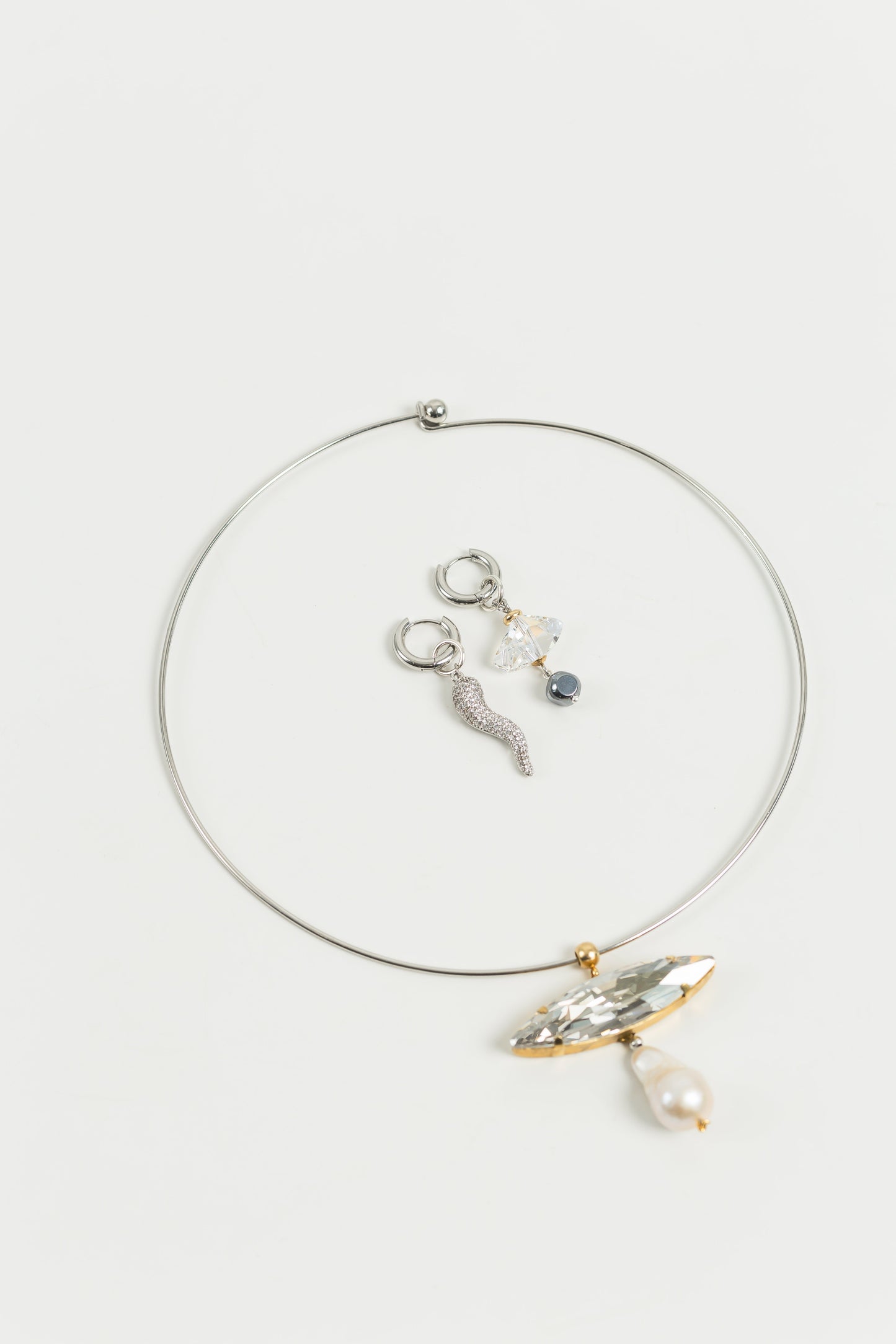 ERIKA earrings with crystal Swarovski SAMOKISH