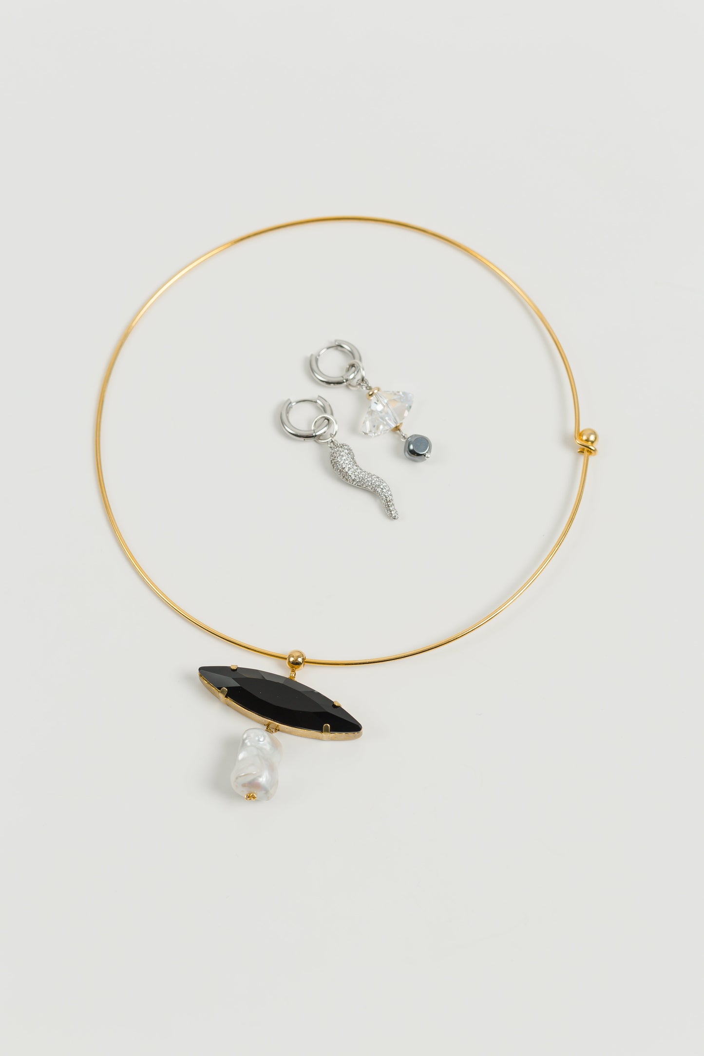 ERIKA earrings with crystal Swarovski SAMOKISH