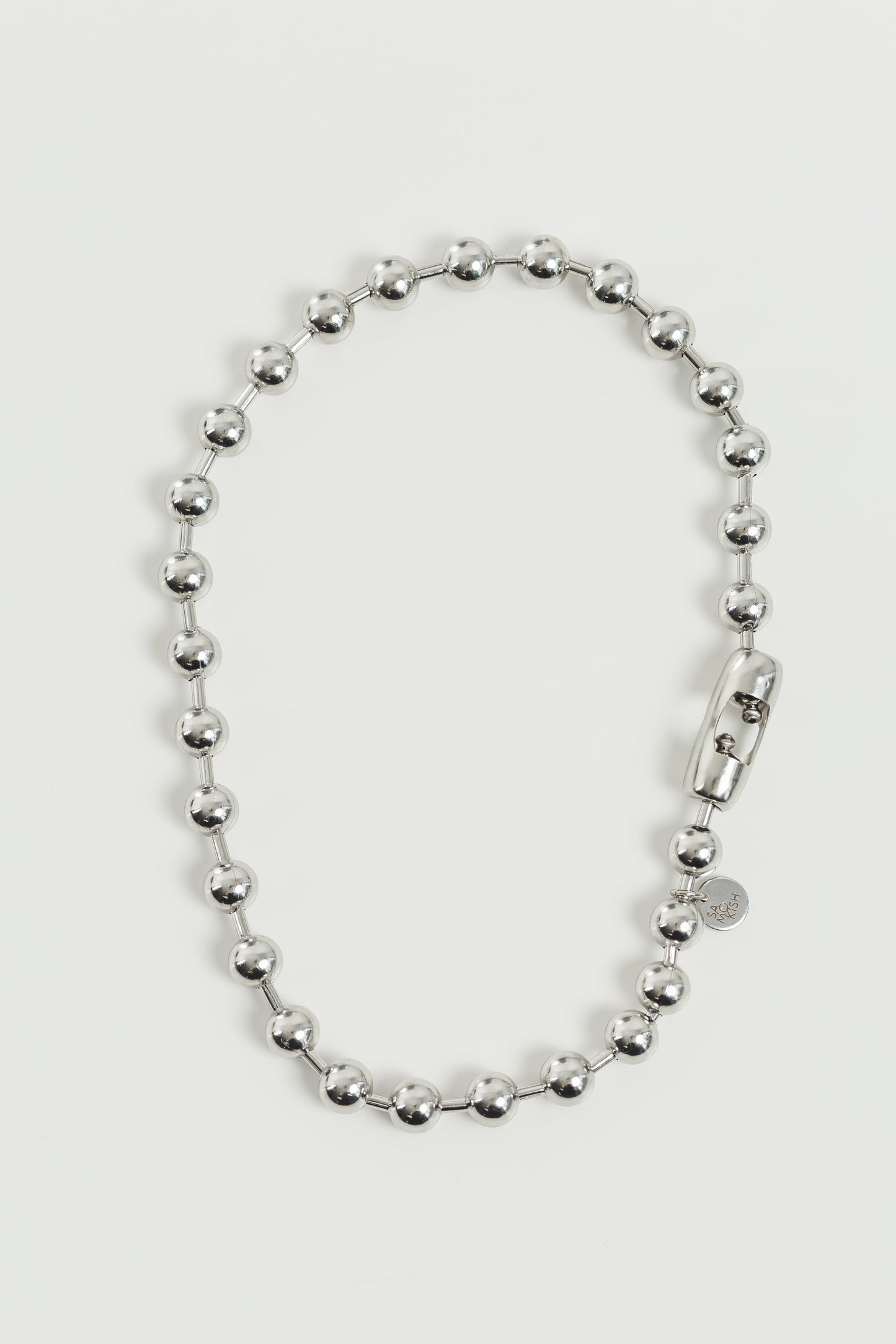 ELEONORA GOLD necklace with baroque pearl and pendant SAMOKISH