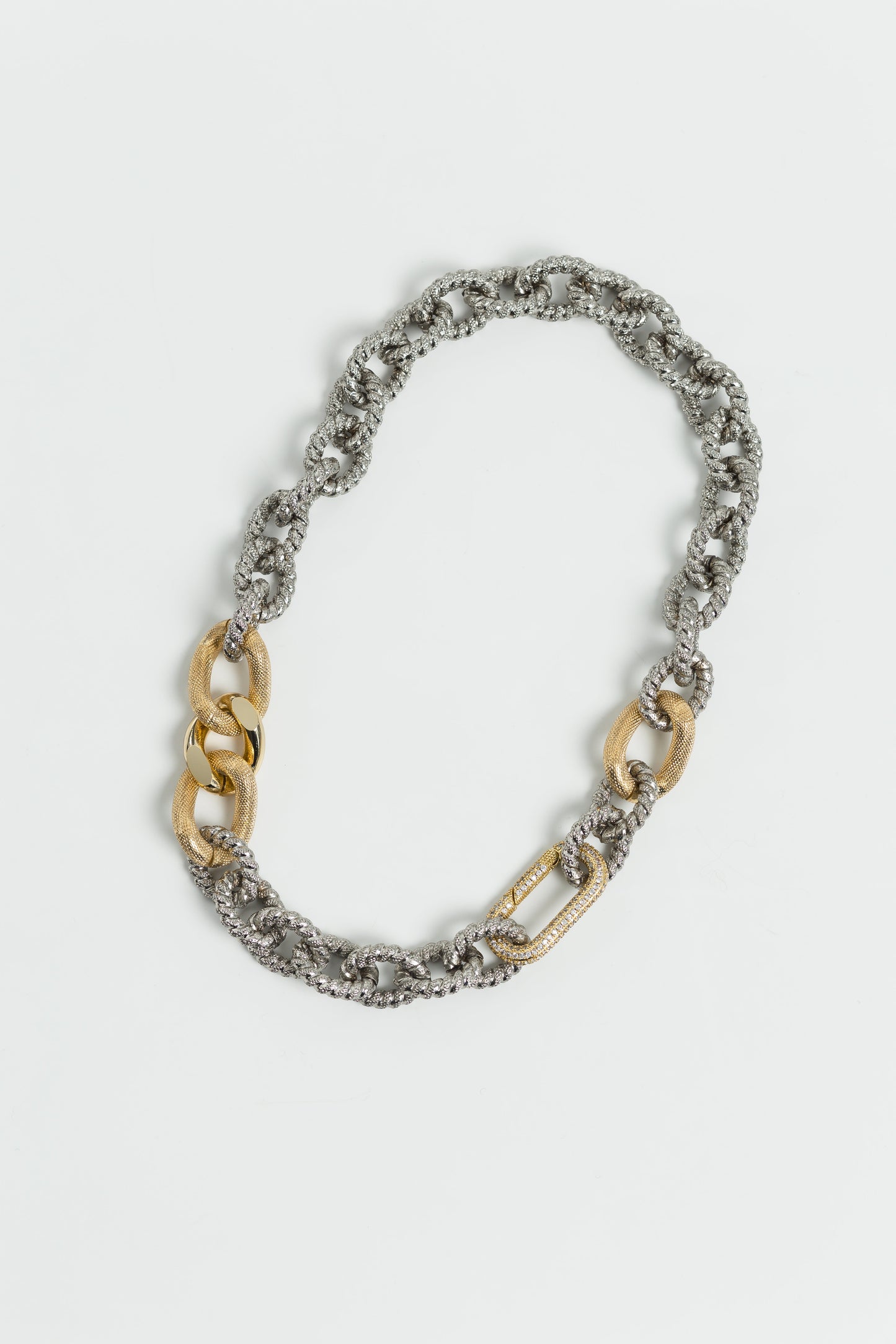 SAMANTHA GOLD necklace with quartz and pendant SAMOKISH