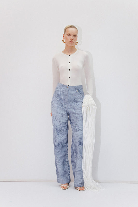 CARDIGAN OPEN BACK KATERINA KVIT