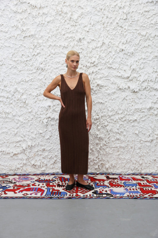 Sleeveless Knitted Dress 91LAB