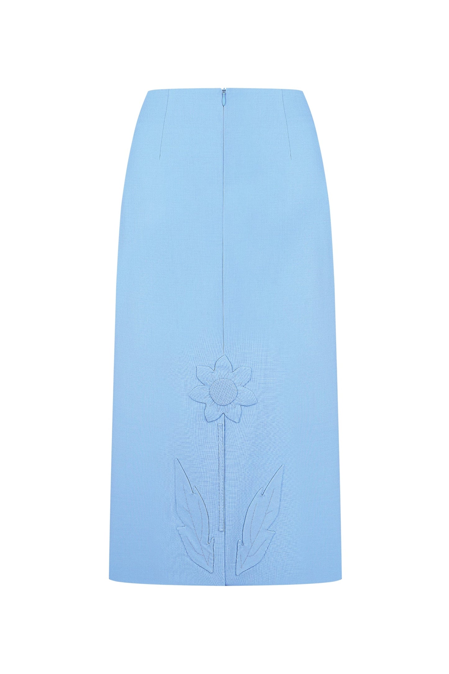 Merezhyvo midi skirt blue PODYH